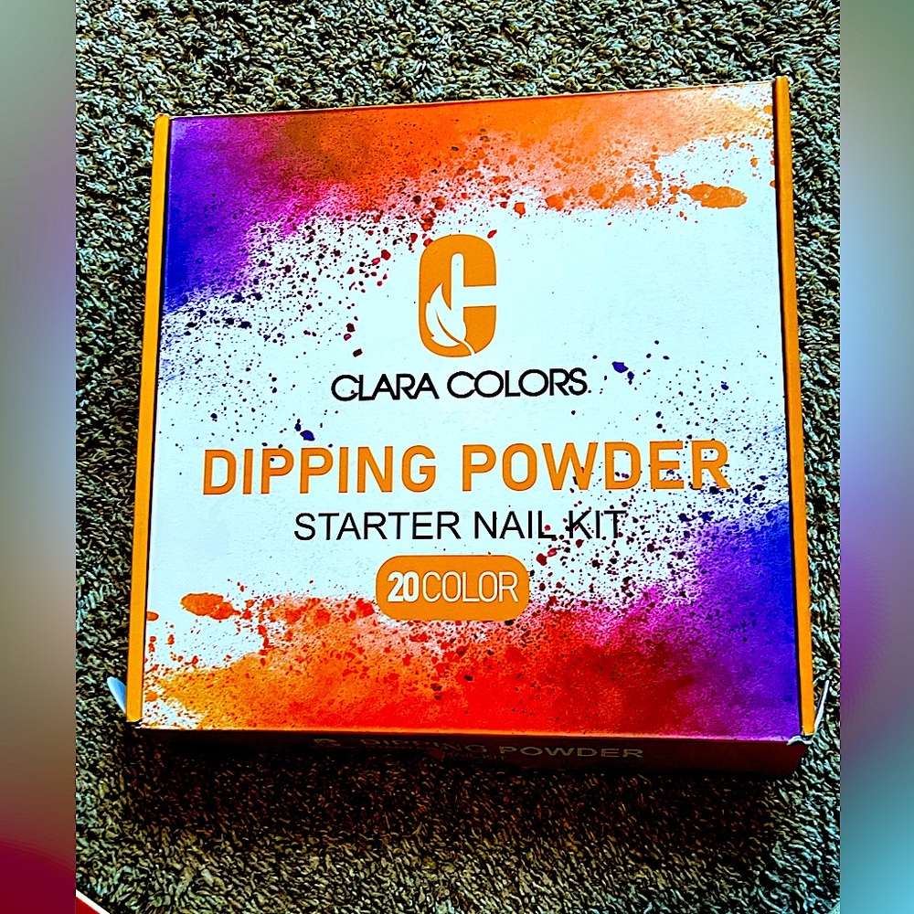 Clara Colors Dipping Powder Starter Nail Kit - 20 Colors